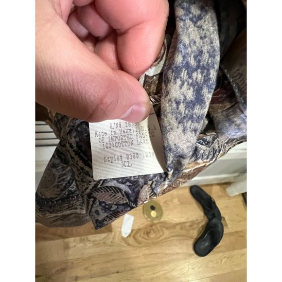 Tori Richard Short Sleeve Button Up Shirt - Size XL - Picture 3 of 4